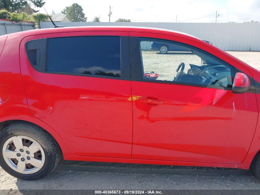 2014 Chevrolet Sonic Ls Auto VIN: 1G1JA6SH6E4175840 Lot: 40365673