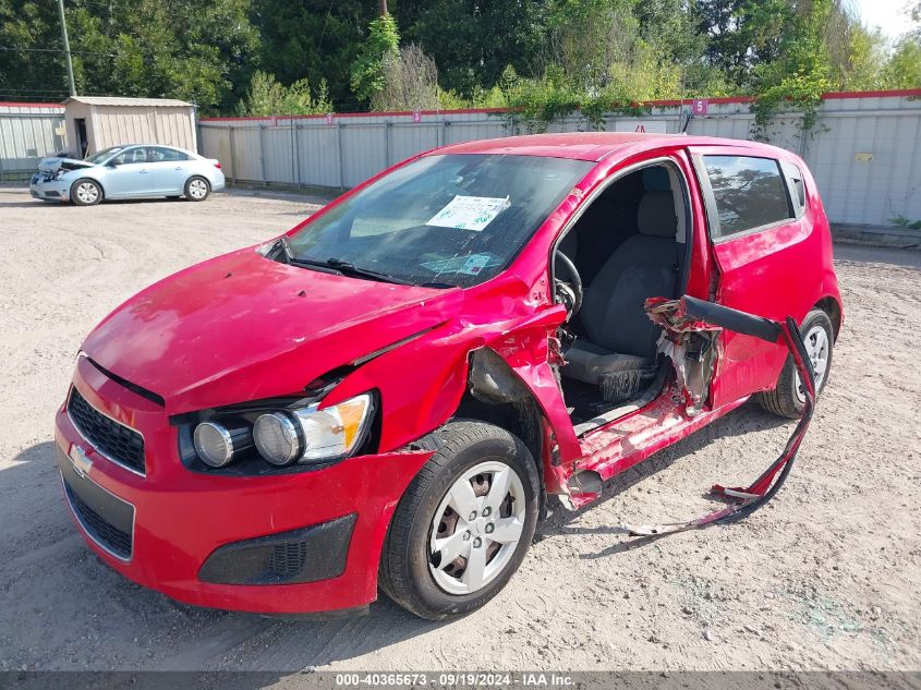 2014 Chevrolet Sonic Ls Auto VIN: 1G1JA6SH6E4175840 Lot: 40365673