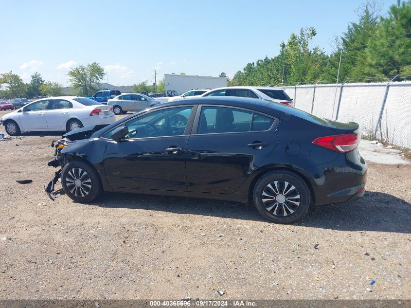 2017 Kia Forte Lx VIN: 3KPFK4A74HE017474 Lot: 40365696