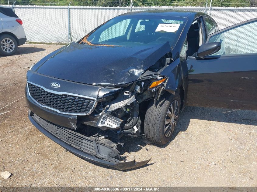 2017 Kia Forte Lx VIN: 3KPFK4A74HE017474 Lot: 40365696