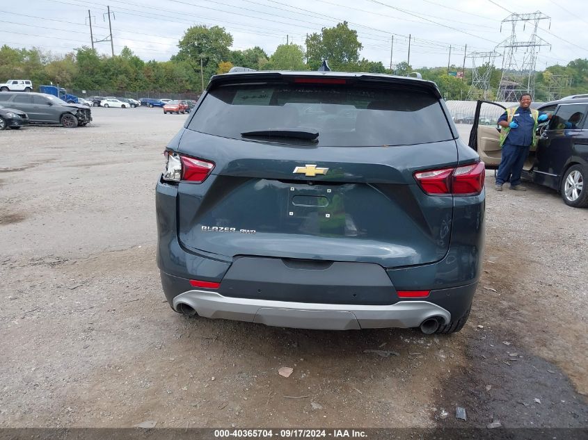 2019 Chevrolet Blazer VIN: 3GNKBGRS7KS659129 Lot: 40365704