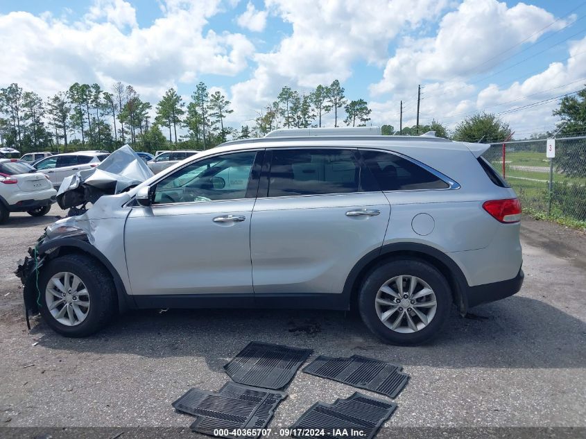 2016 Kia Sorento 2.4L Lx VIN: 5XYPG4A31GG070315 Lot: 40365707