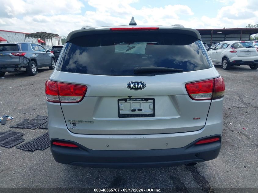 2016 KIA SORENTO 2.4L LX - 5XYPG4A31GG070315