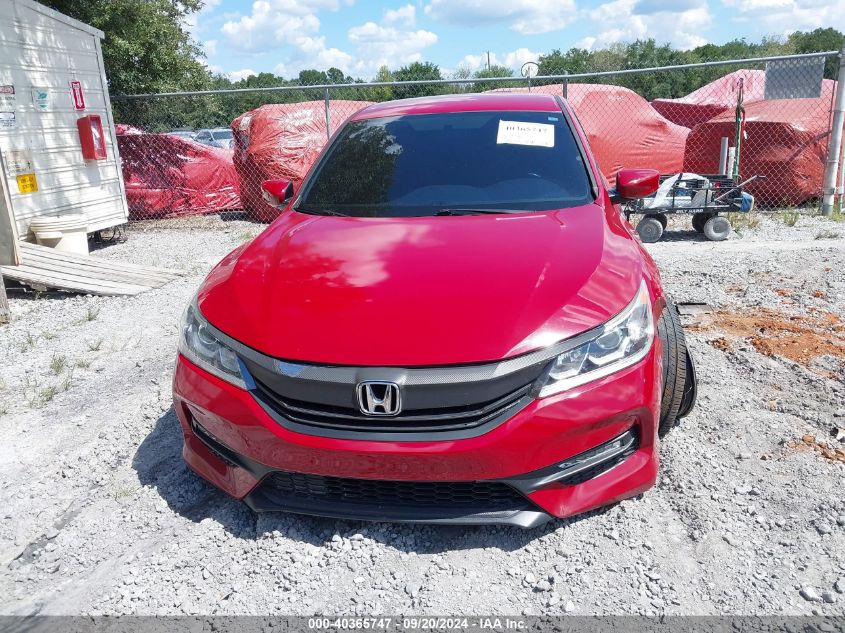 1HGCR2F57GA219139 2016 Honda Accord Sport