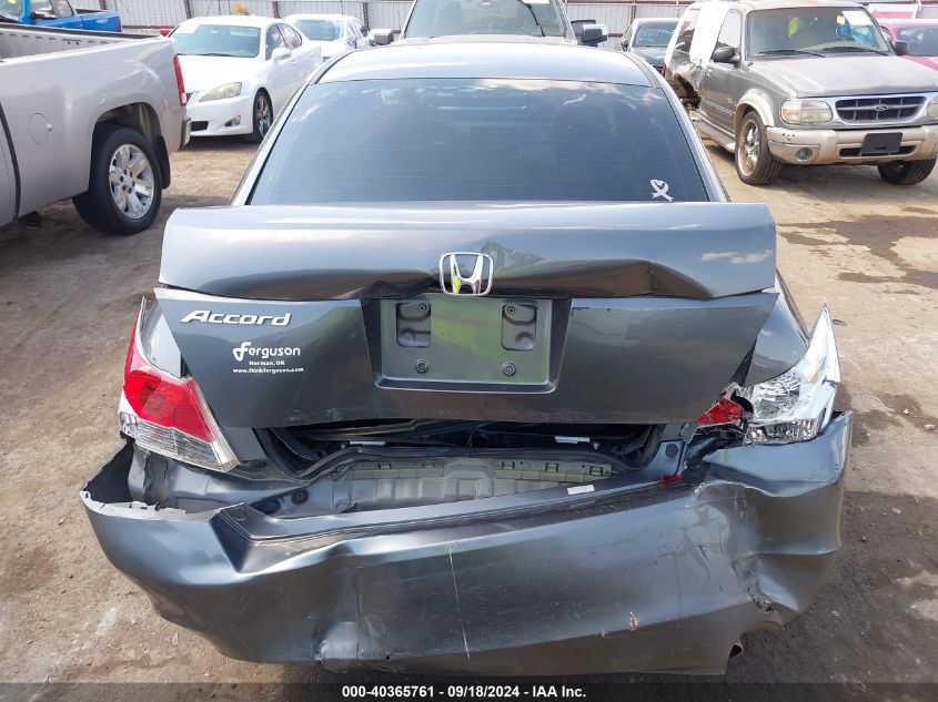 1HGCP2F43AA109449 2010 Honda Accord 2.4 Lx-P