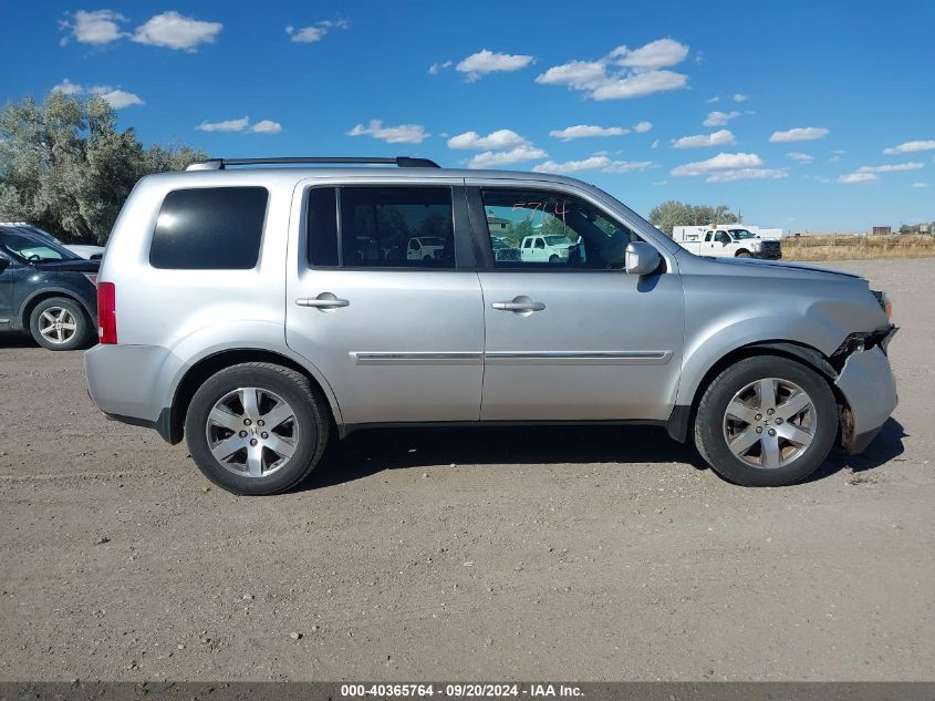 2013 Honda Pilot Touring VIN: 5FNYF4H97DB031233 Lot: 40365764