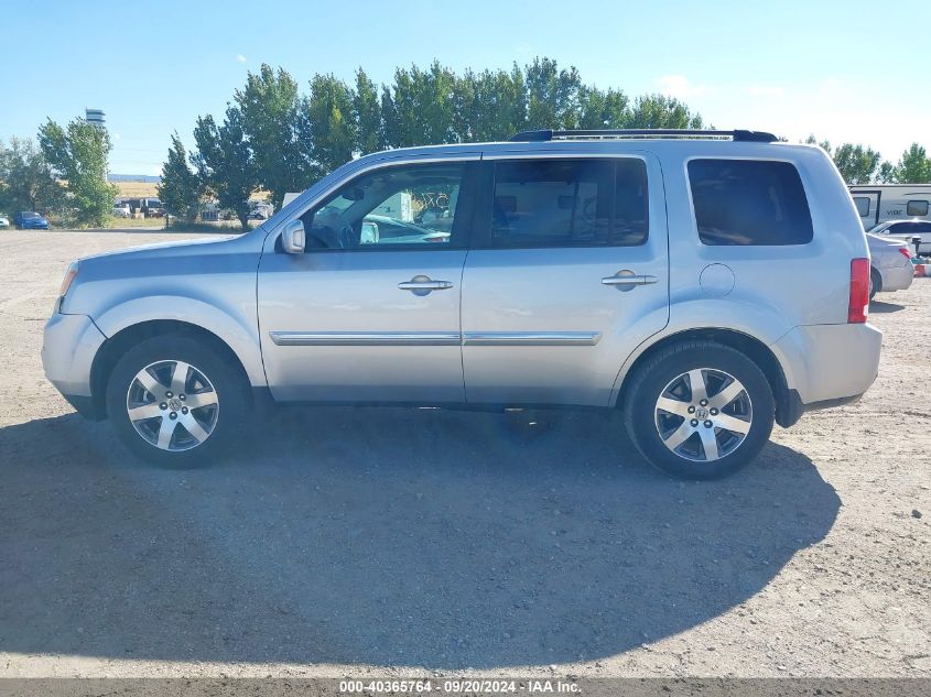 2013 Honda Pilot Touring VIN: 5FNYF4H97DB031233 Lot: 40365764