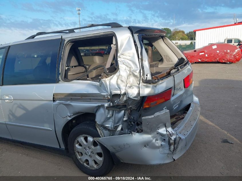 2003 Honda Odyssey Exl VIN: 5FNRL18973B007802 Lot: 40365765