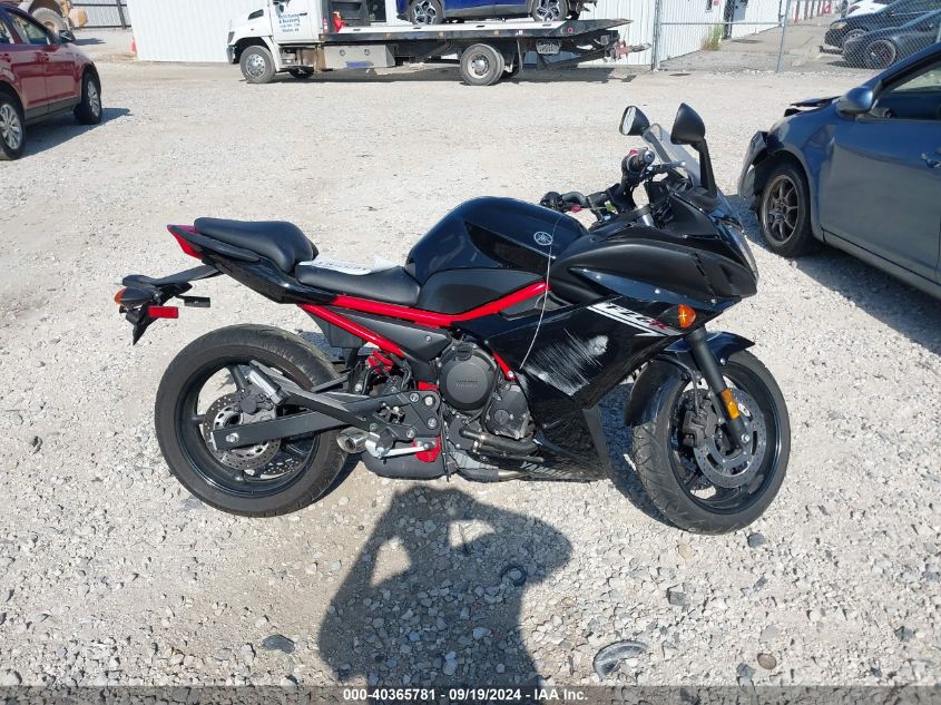 2016 Yamaha Fz6 R VIN: JYARJ18E6GA014642 Lot: 40365781