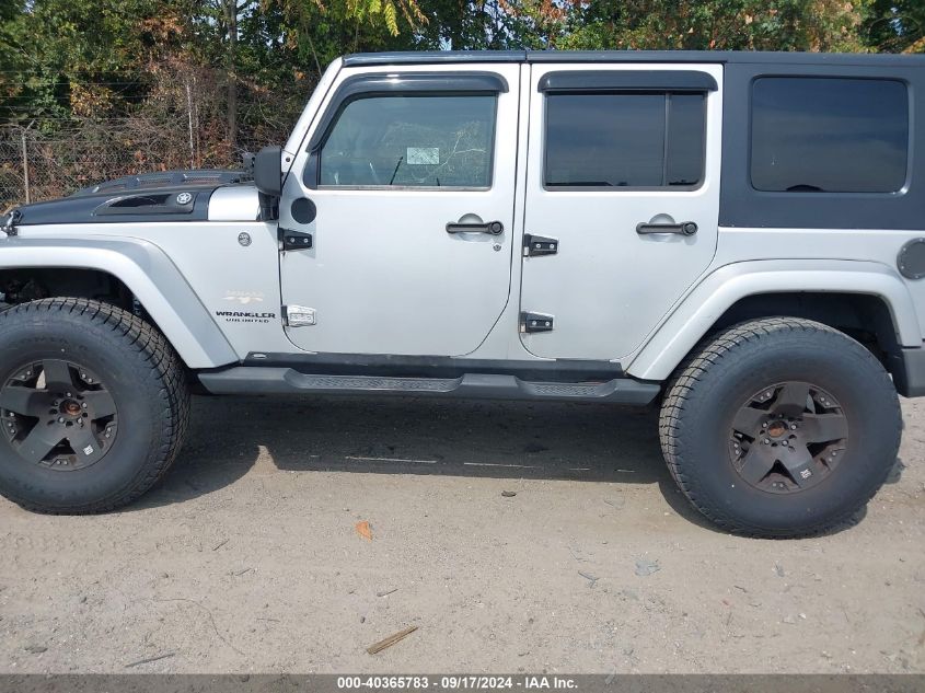 2008 Jeep Wrangler Unlimited Sahara VIN: 1J4GA59158L623784 Lot: 40365783