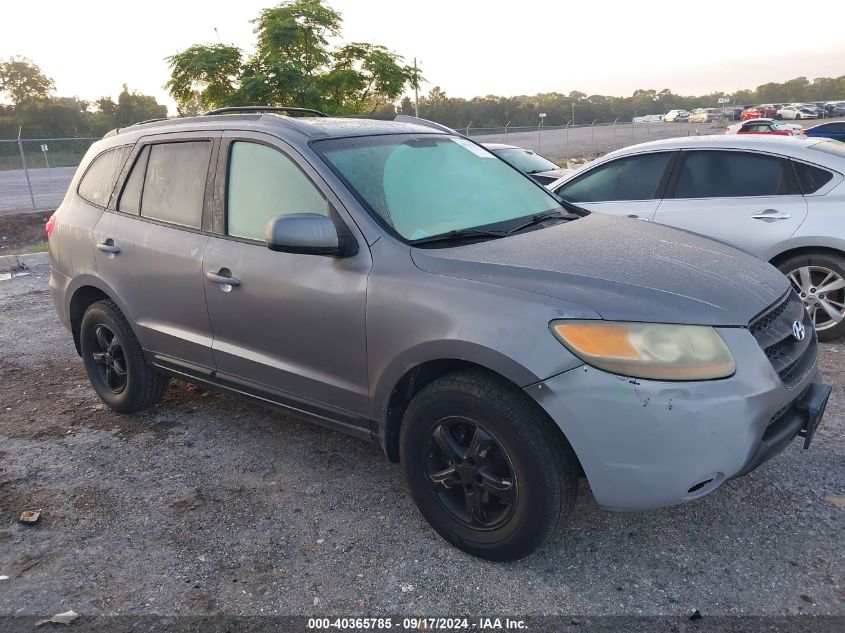 2007 Hyundai Santa Fe Gls VIN: 5NMSG13D27H012198 Lot: 40365785