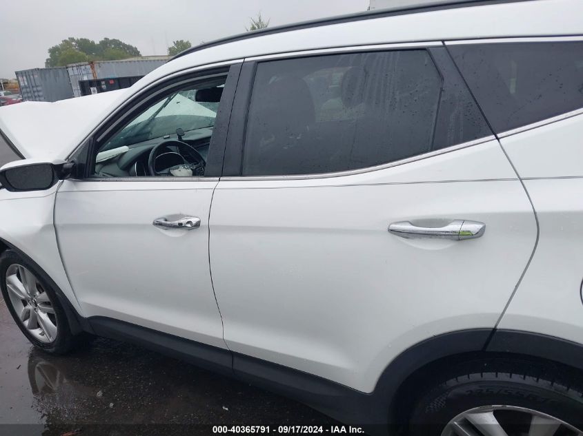 2014 HYUNDAI SANTA FE SPORT 2.0L TURBO - 5XYZUDLA4EG207595