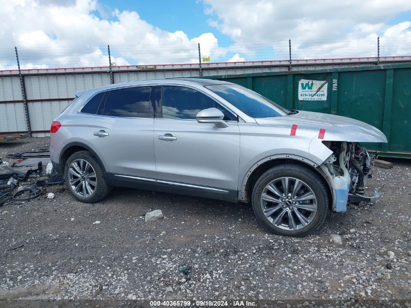 2018 Lincoln Mkx Reserve VIN: 2LMPJ8LP8JBL15079 Lot: 40365799