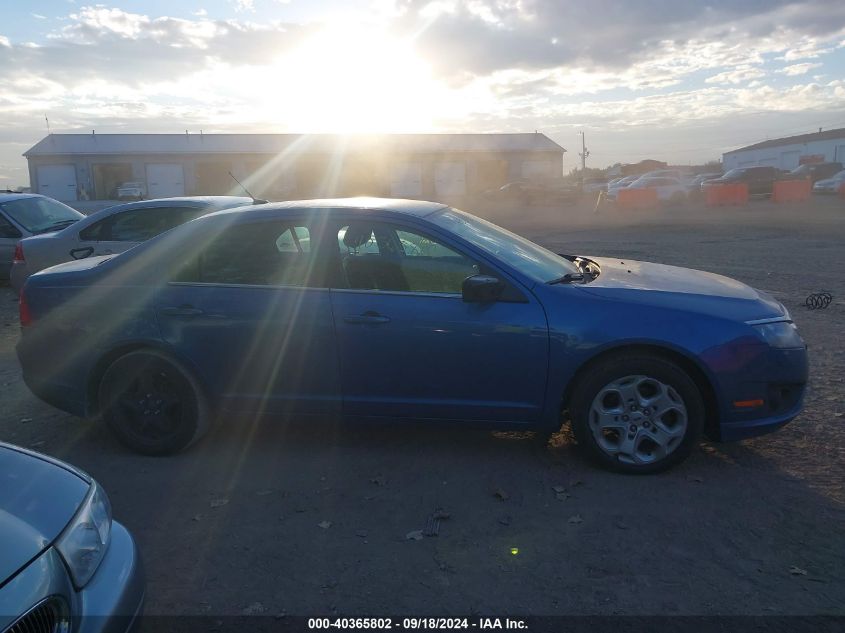 2010 Ford Fusion Se VIN: 3FAHP0HG5AR101168 Lot: 40365802