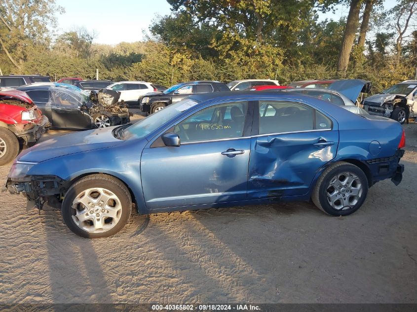 2010 Ford Fusion Se VIN: 3FAHP0HG5AR101168 Lot: 40365802