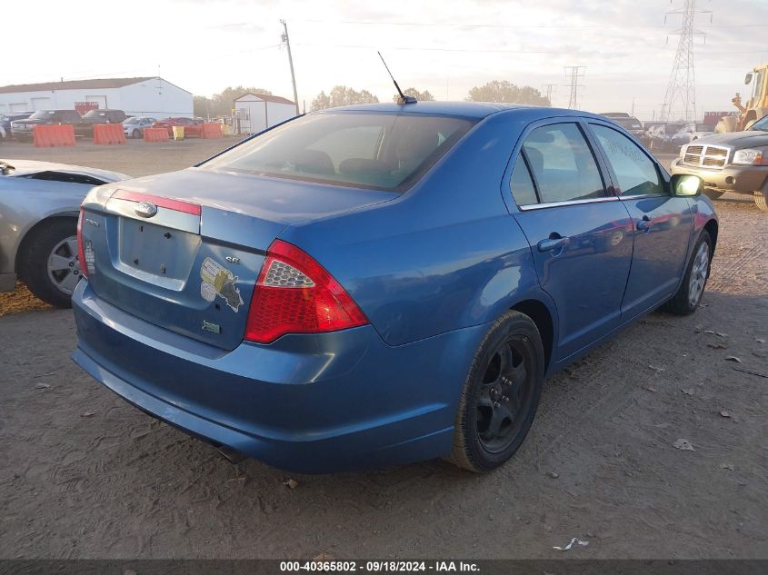 2010 Ford Fusion Se VIN: 3FAHP0HG5AR101168 Lot: 40365802