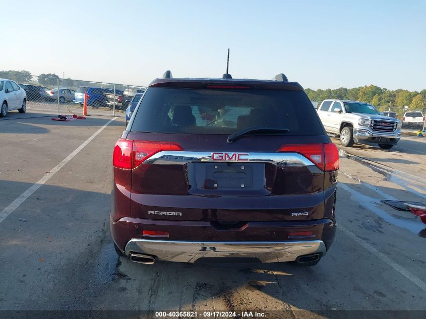 2018 GMC Acadia Denali VIN: 1GKKNXLS4JZ118523 Lot: 40365821