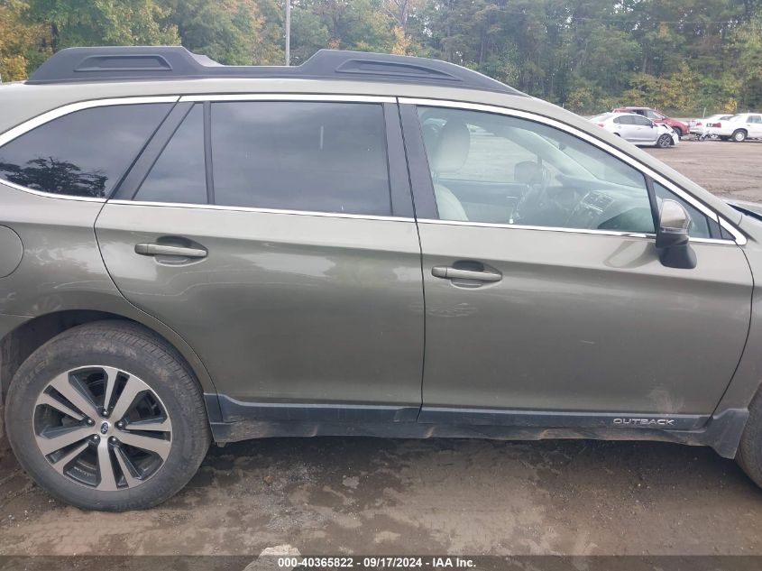 2019 Subaru Outback 2.5I Limited VIN: 4S4BSANC1K3326141 Lot: 40365822