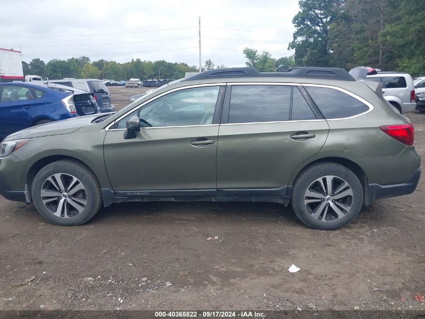 2019 Subaru Outback 2.5I Limited VIN: 4S4BSANC1K3326141 Lot: 40365822