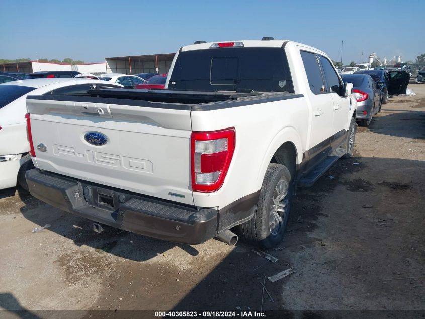 2021 Ford F150 Supercrew VIN: 1FTEW1C80MKE23019 Lot: 40365823