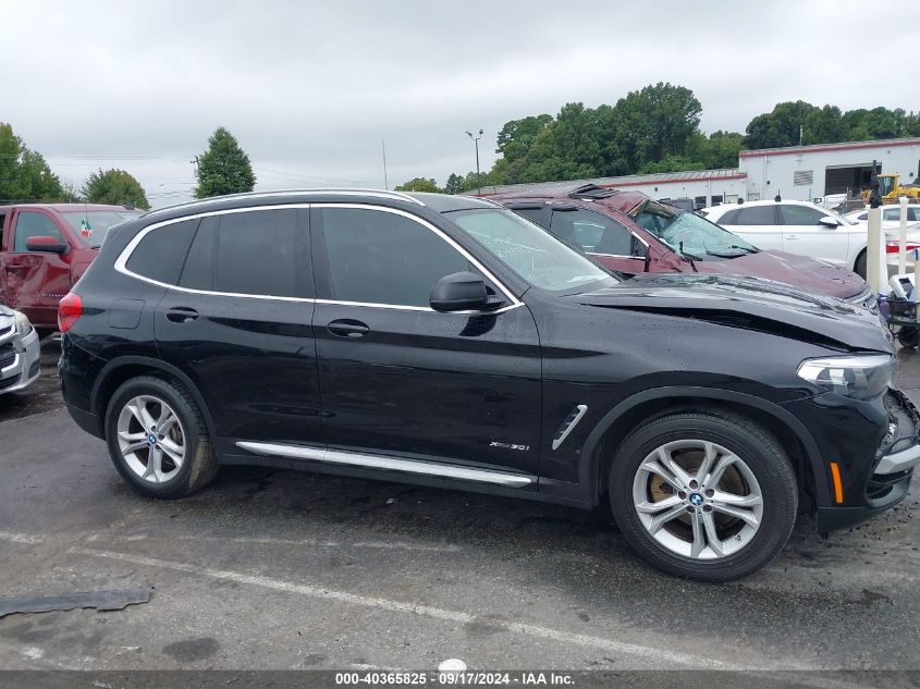 2018 BMW X3 xDrive30I VIN: 5UXTR9C56JLD59353 Lot: 40365825