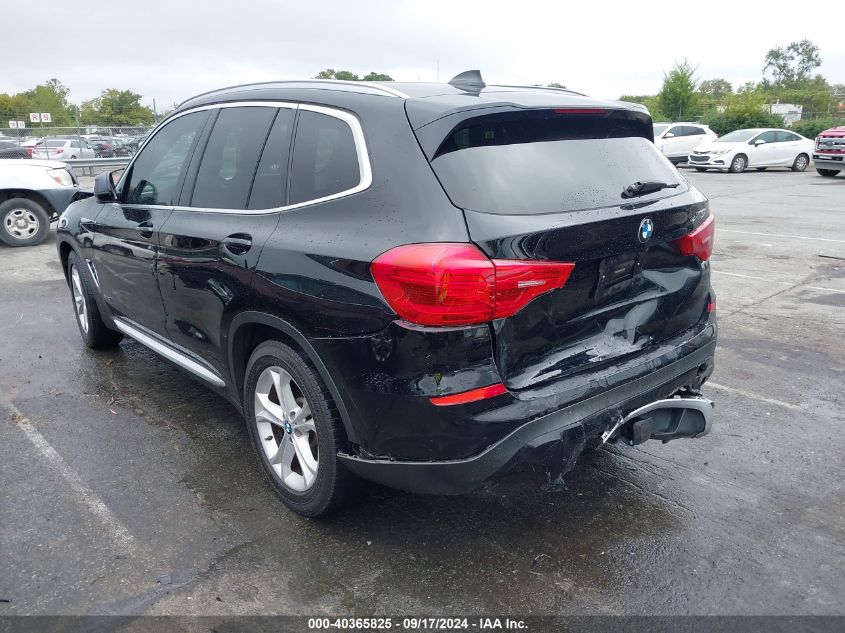 VIN 5UXTR9C56JLD59353 2018 BMW X3, Xdrive30I no.3