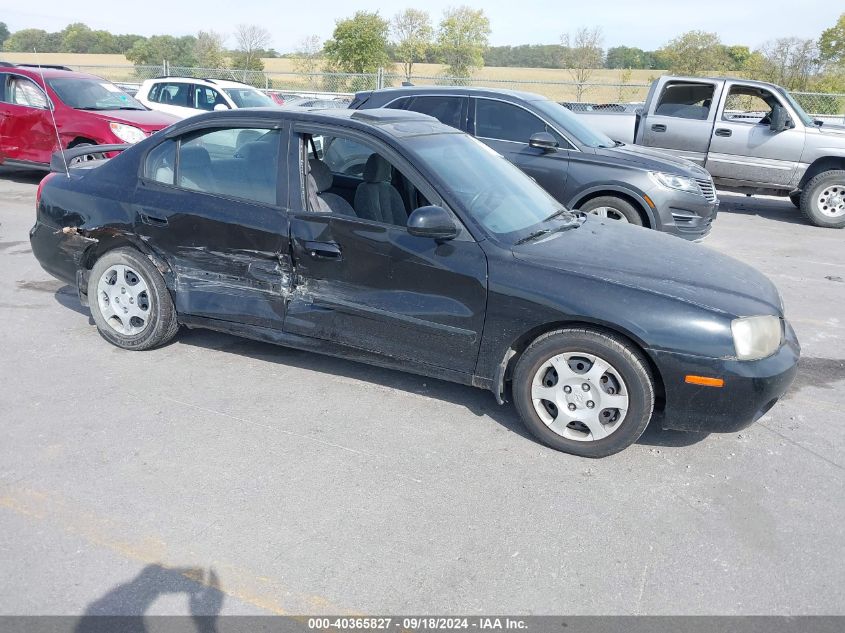 2002 Hyundai Elantra Gls VIN: KMHDN45D42U446049 Lot: 40365827