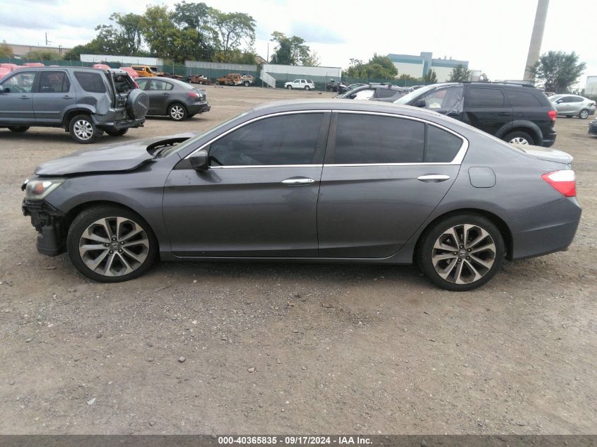 1HGCR2F57FA003550 2015 Honda Accord Sport