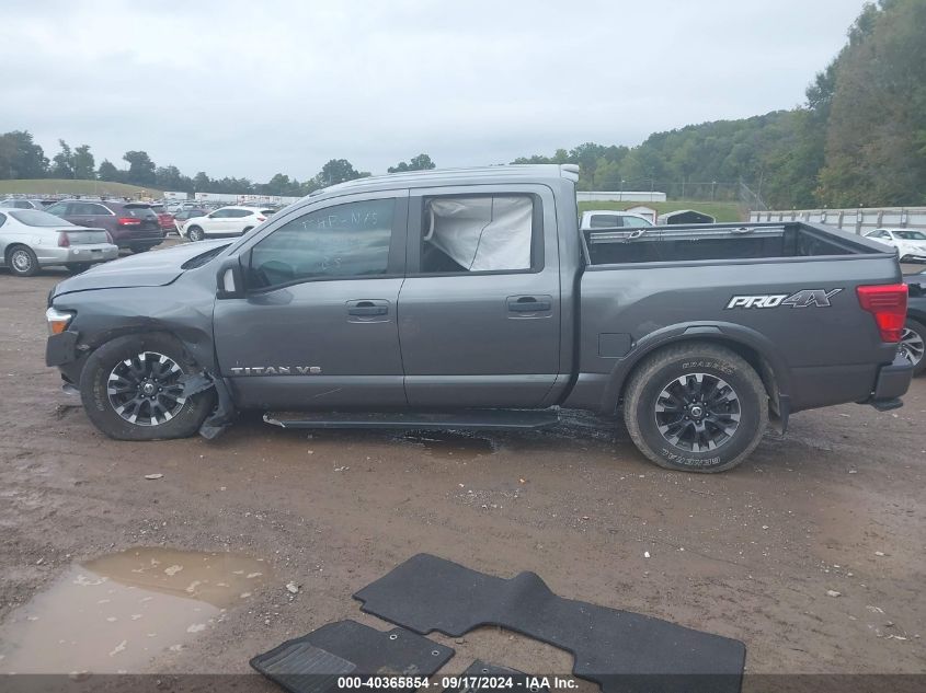 2019 Nissan Titan Pro-4X VIN: 1N6AA1E50KN524313 Lot: 40365854