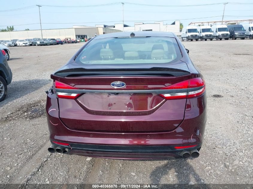 2017 FORD FUSION SE - 3FA6P0H99HR340693