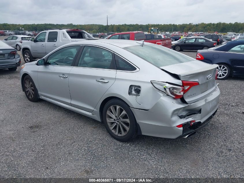 2015 Hyundai Sonata Sport VIN: 5NPE34AFXFH219051 Lot: 40365871