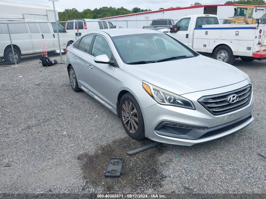 5NPE34AFXFH219051 2015 HYUNDAI SONATA - Image 1