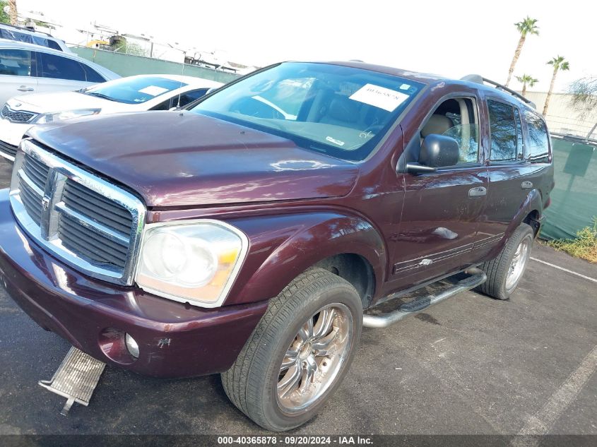 2004 Dodge Durango Slt VIN: 1D4HB48D54F143589 Lot: 40365878