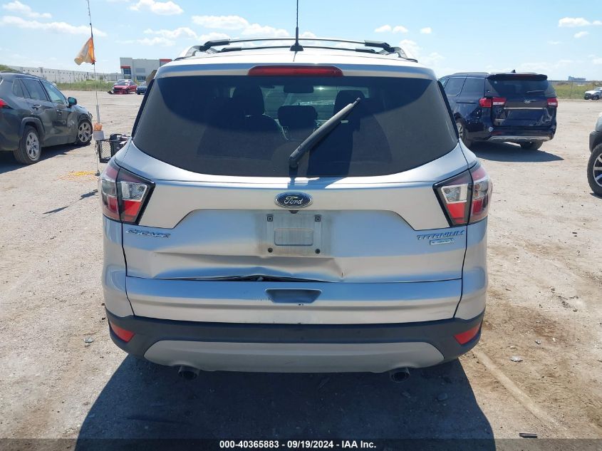 2017 FORD ESCAPE TITANIUM - 1FMCU0J95HUF06843