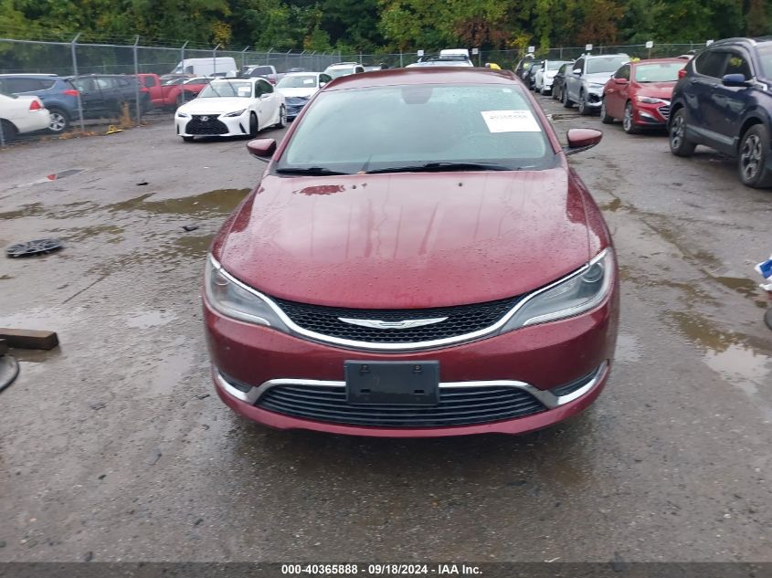 2016 Chrysler 200 Limited VIN: 1C3CCCAB8GN164393 Lot: 40365888