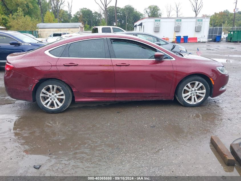 2016 Chrysler 200 Limited VIN: 1C3CCCAB8GN164393 Lot: 40365888