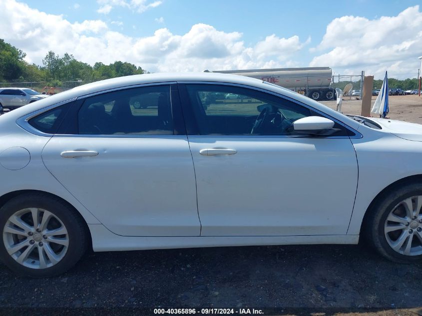 2016 Chrysler 200 Touring VIN: 1C3CCCFB6GN186367 Lot: 40365896