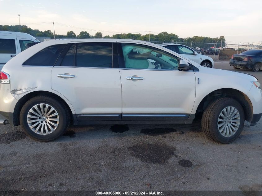 2013 Lincoln Mkx VIN: 2LMDJ6JK4DBL39818 Lot: 40365900