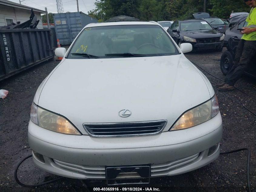 2000 Lexus Es 300 VIN: JT8BF28G3Y0246877 Lot: 40365916