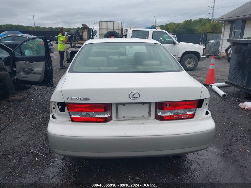 2000 Lexus Es 300 VIN: JT8BF28G3Y0246877 Lot: 40365916