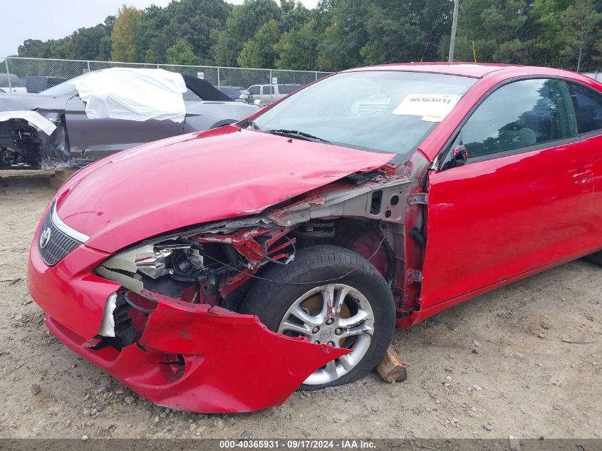 4T1CE38P86U677375 2006 Toyota Camry Solara Se