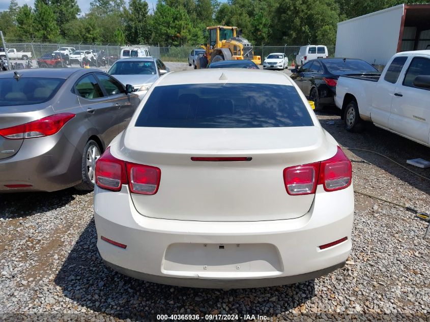 2014 Chevrolet Malibu 1Lt VIN: 1G11C5SLXEF116593 Lot: 40365936