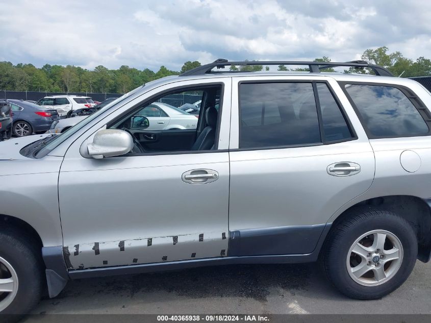 2003 Hyundai Santa Fe Gls/Lx VIN: KM8SC13D63U400304 Lot: 40365938