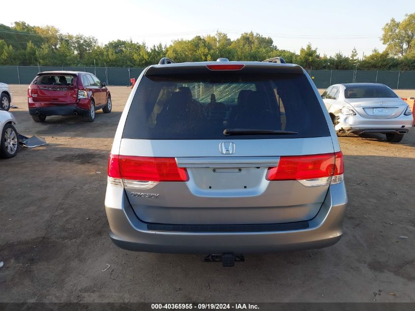 2010 Honda Odyssey Ex-L VIN: 5FNRL3H75AB001505 Lot: 40365955