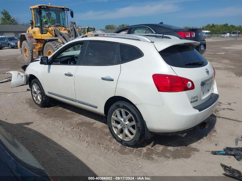 2013 Nissan Rogue Sv W/Sl Pkg VIN: JN8AS5MV3DW115491 Lot: 40366002