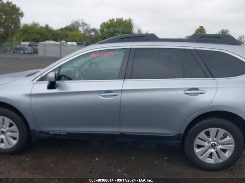 2015 Subaru Outback 2.5I Premium VIN: 4S4BSBDC4F3246622 Lot: 40366014