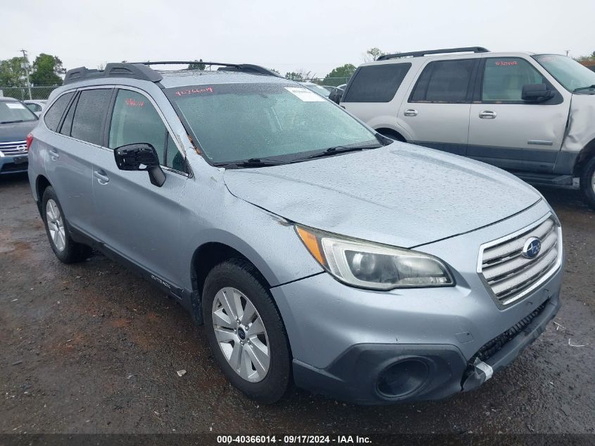 2015 Subaru Outback 2.5I Premium VIN: 4S4BSBDC4F3246622 Lot: 40366014