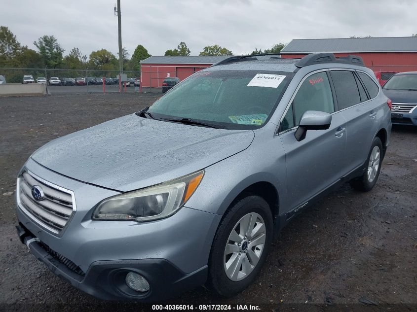 2015 Subaru Outback 2.5I Premium VIN: 4S4BSBDC4F3246622 Lot: 40366014