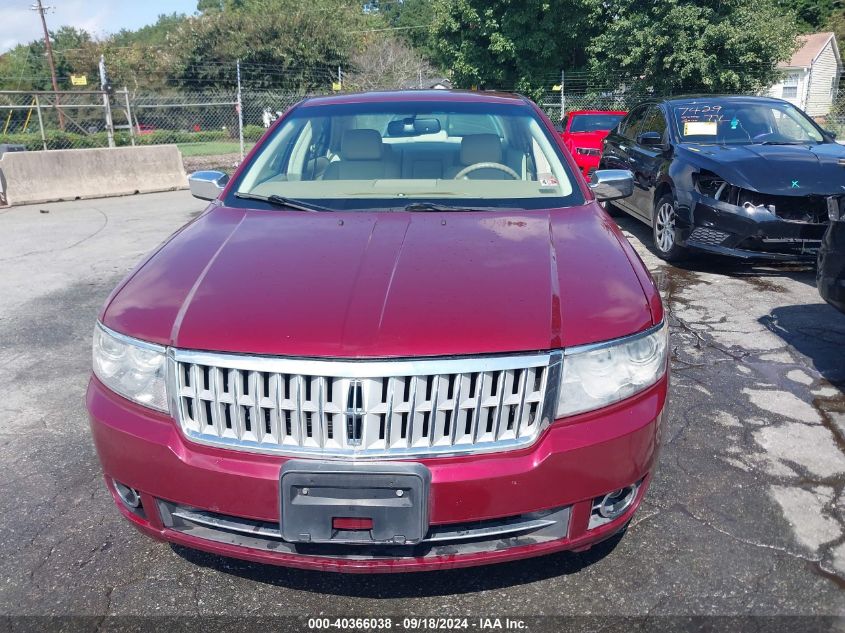 2007 Lincoln Mkz VIN: 3LNHM28T87R638200 Lot: 40366038