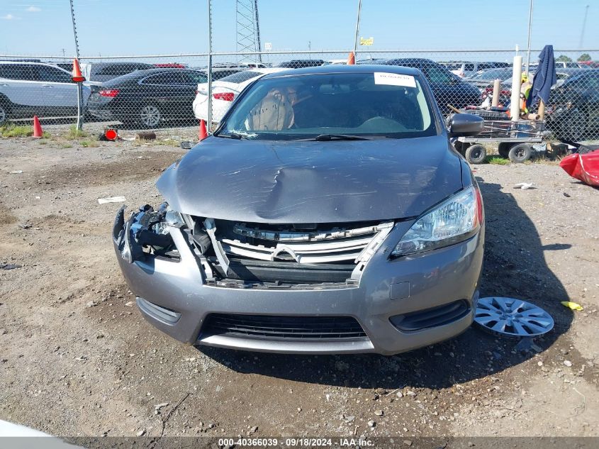 2015 Nissan Sentra S VIN: 3N1AB7AP8FY377387 Lot: 40366039